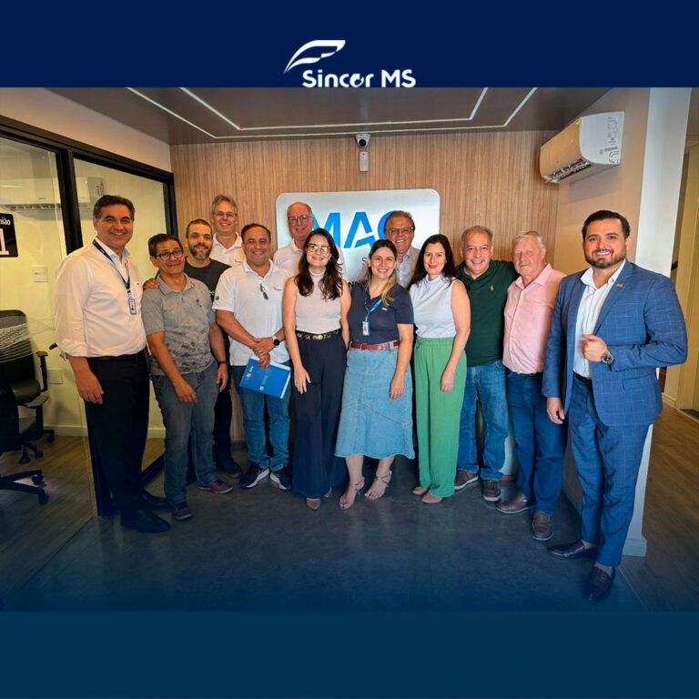 SINCOR-MS participa de reunião com a MAG Seguros e acompanha anúncio de nova sucursal em Dourados