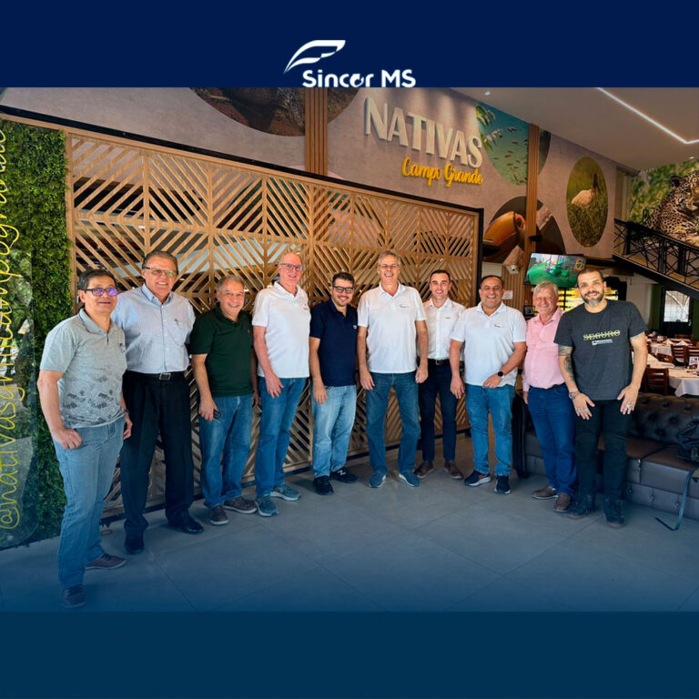 SINCOR-MS se reúne com a Icatu Seguros em almoço institucional e projeta eventos no MS